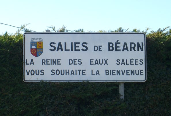 Bienvenue à Salies de Béarn, dans le sud-ouest de la France