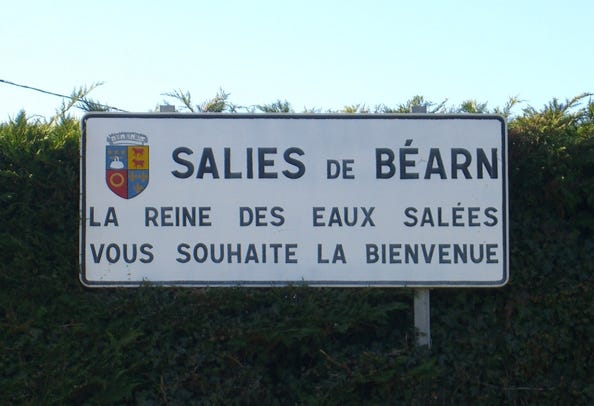 Bienvenue à Salies de Béarn, dans le sud-ouest de la France